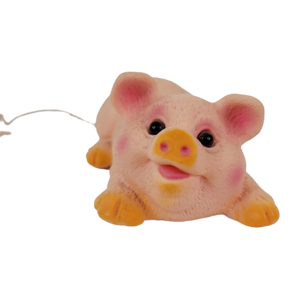 Vintage Pig Push Button Telephone (Pink) MET Brand PG–666 RARE Tested/ Works‎